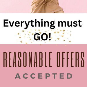 Everything Must GO! Reasonable Offers Accepted!!